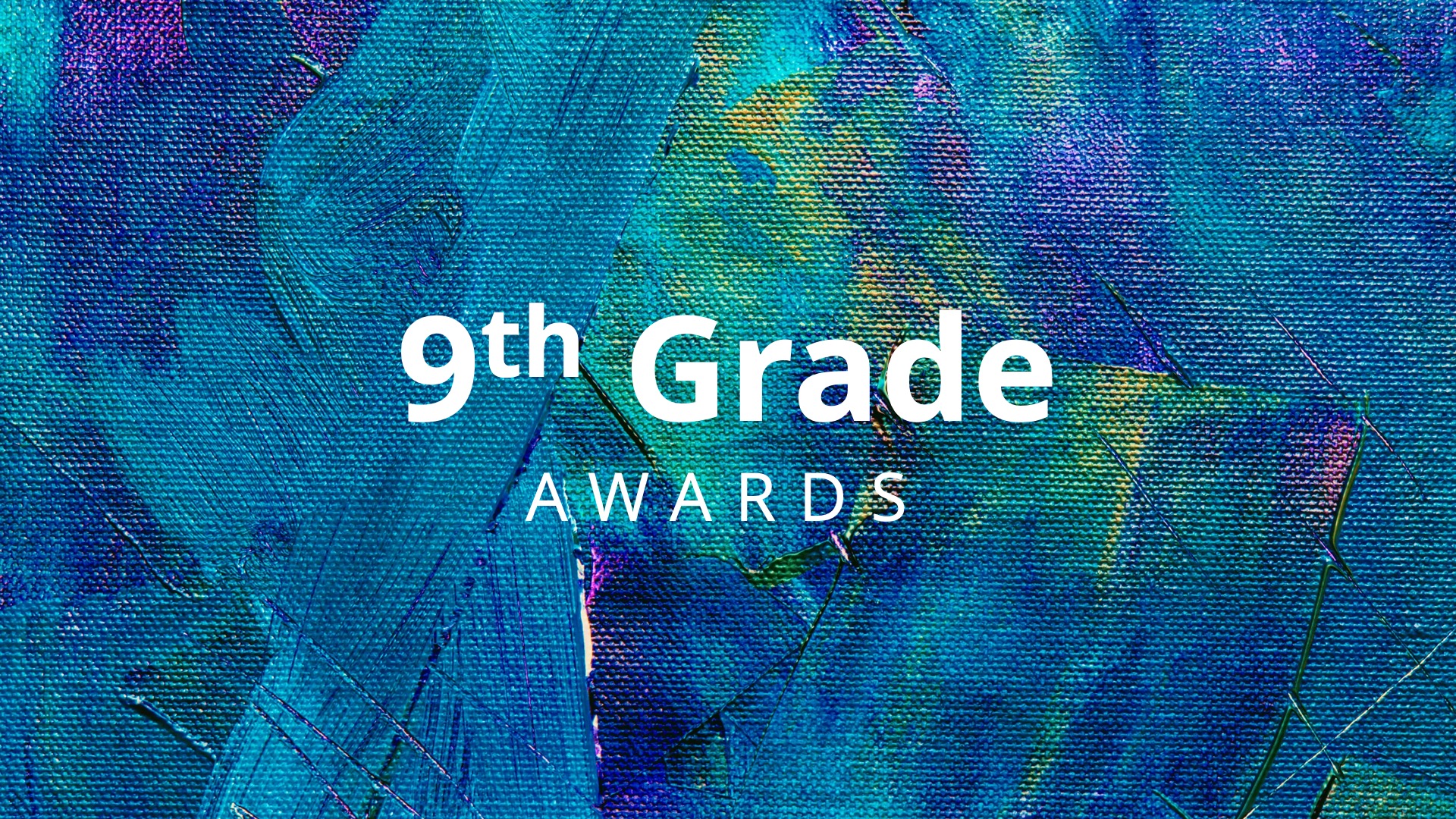 2021 9th Grade Awards