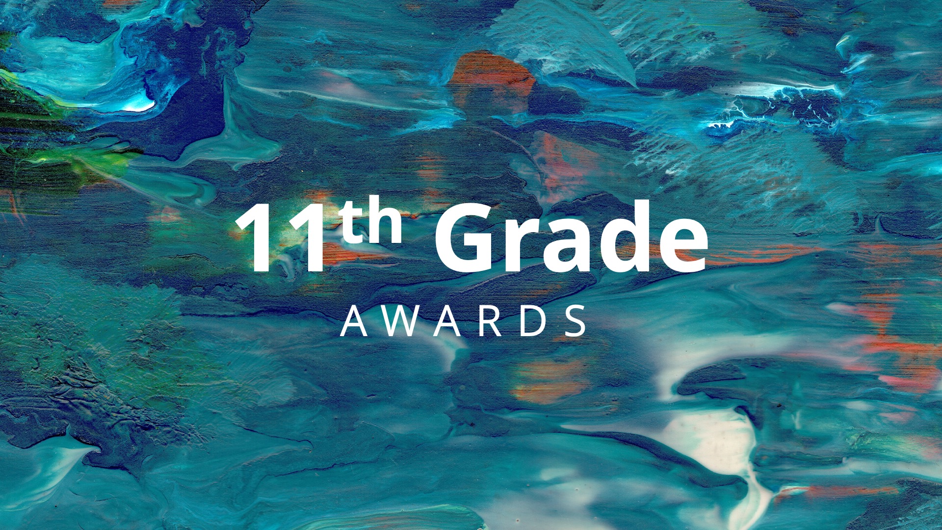 2021 11th Grade Awards