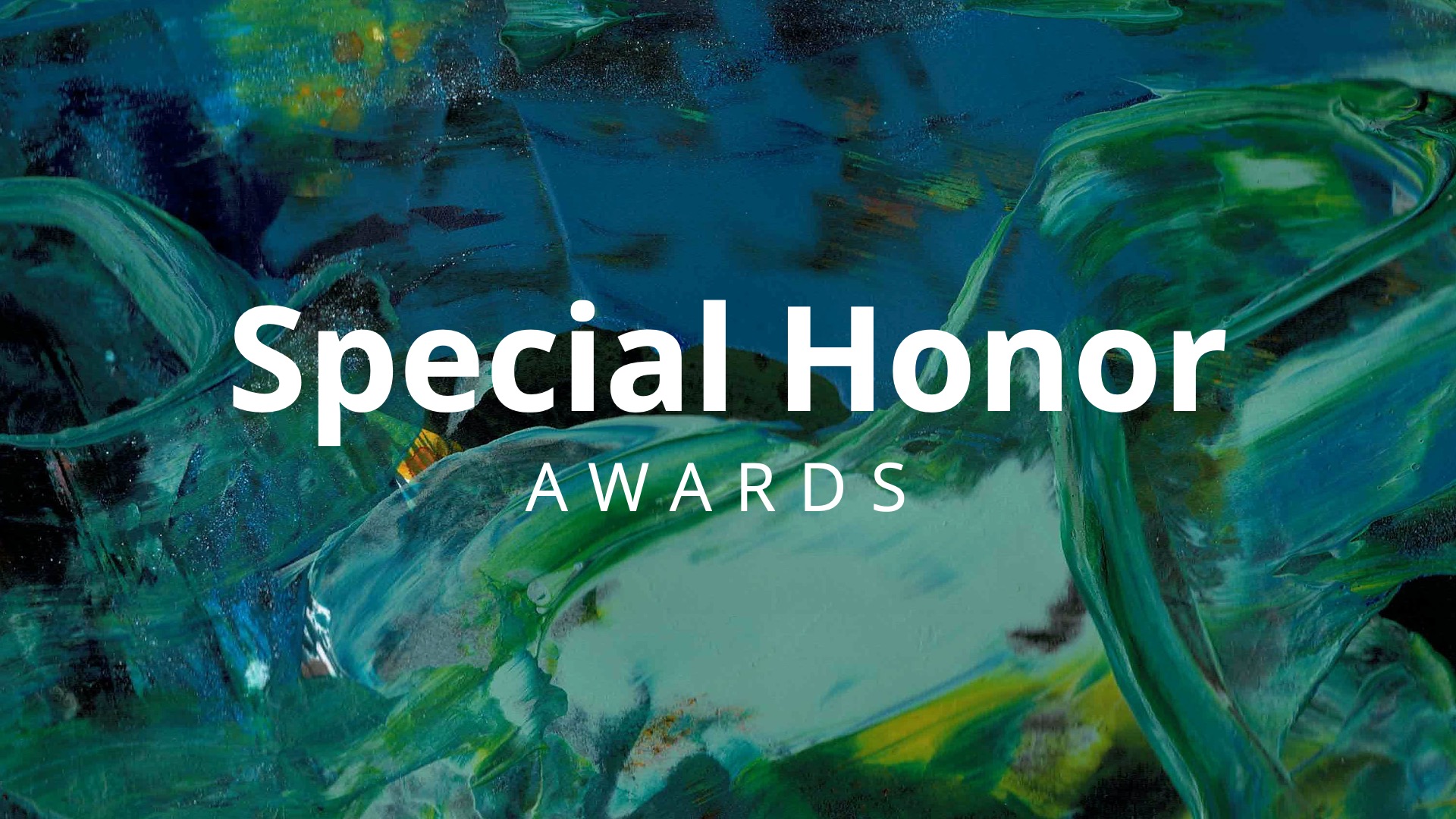 2021 Special Honor Awards